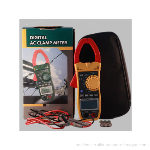 Auto/manual Range Double Insulation Digital Ac Dc Clamp Meters